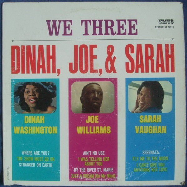Dinah Washington - We Three - Used Vinyl Record