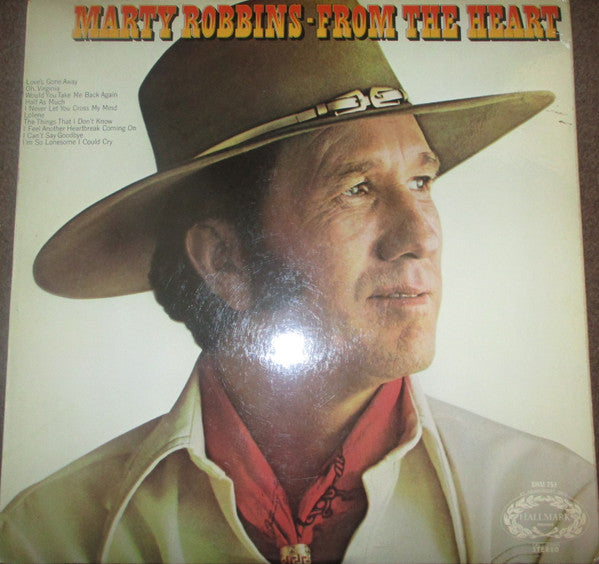 Marty Robbins - From The Heart - Used Vinyl Record