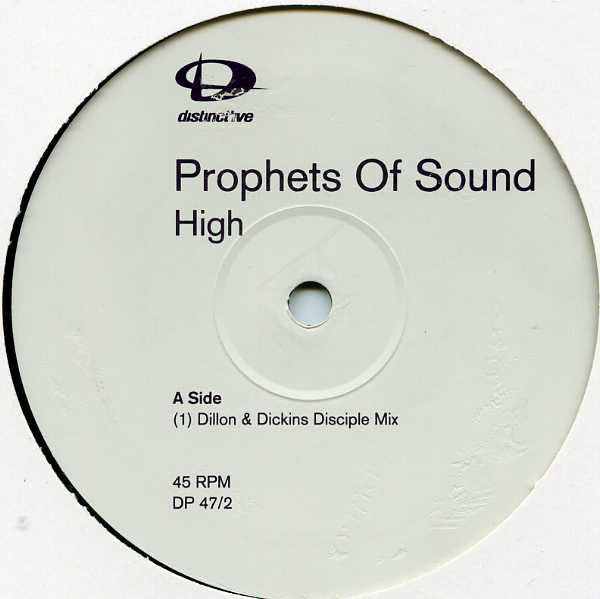 Prophets Of Sound - High - Used Vinyl Record 12"