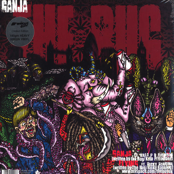 Bug - Ganja / Flying - Used Vinyl Record 12"