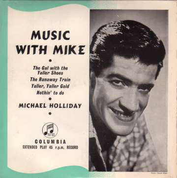 Michael Holliday - Music With Mike - Used Vinyl Record 7"
