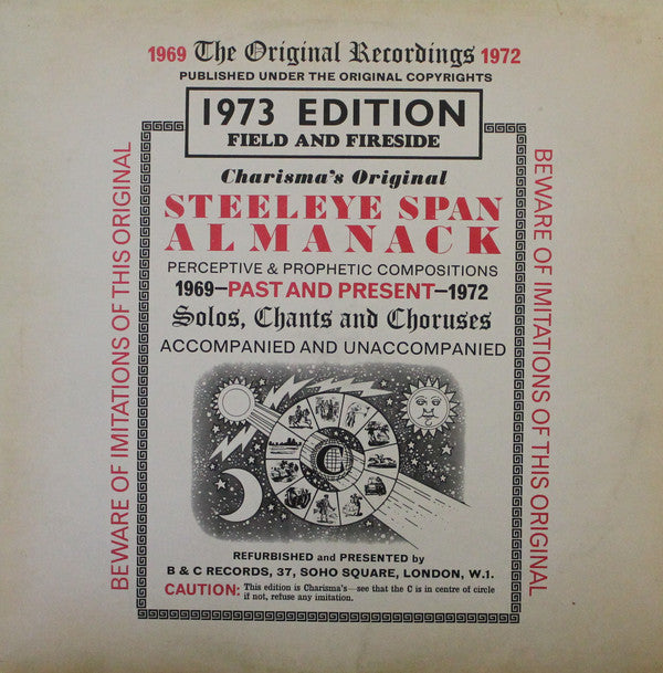 Steeleye Span - Almanack - Used Vinyl Record