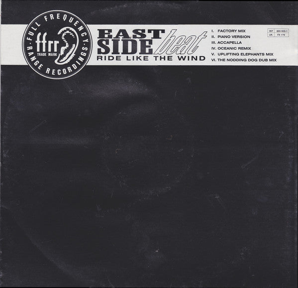 East Side Beat - Ride Like The Wind - Used Vinyl Record 12"