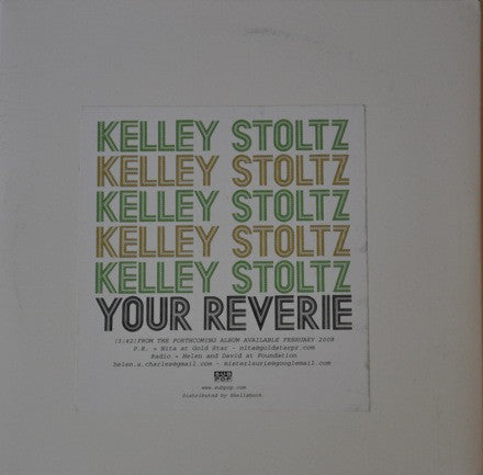 Kelley Stoltz - Your Reverie - Used CD