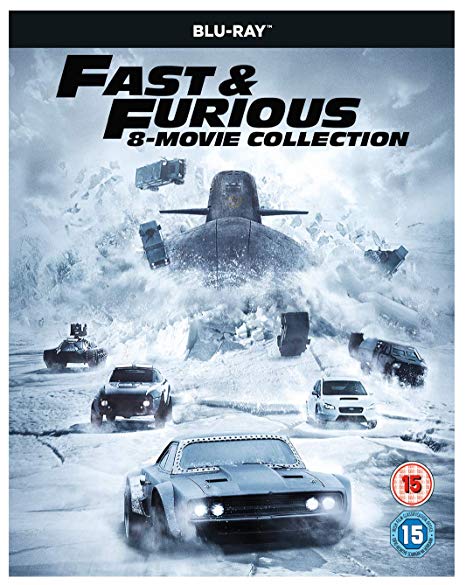 Fast & Furious: 8-movie Collection - New Blu-ray