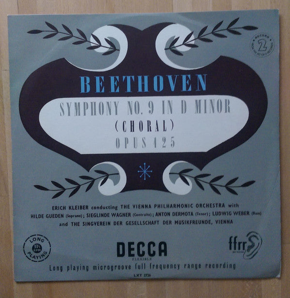 Ludwig van Beethoven - Symphony Nº 9 - Used Vinyl Record