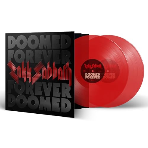 ZAKK SABBATH - DOOMED FOREVER FOREVER DOOMED (TRANSPARENT RED VINYL) (