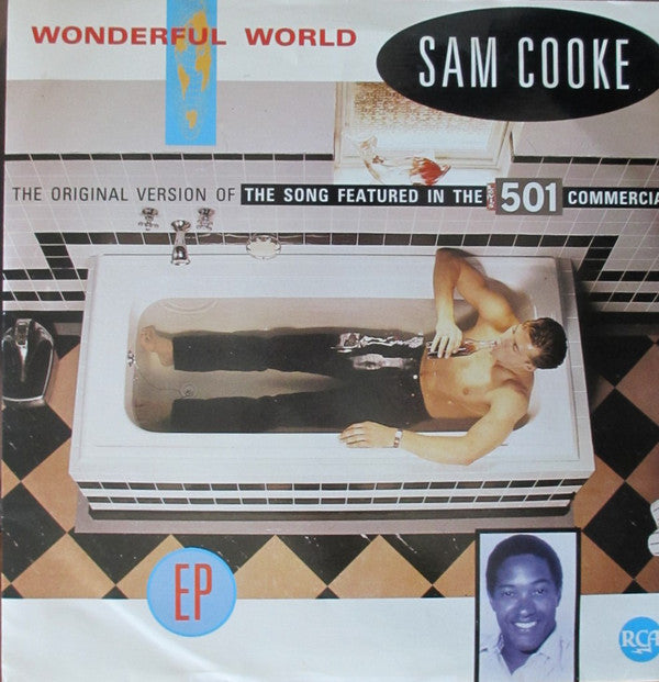 Sam Cooke - Wonderful World - Used Vinyl Record 12"