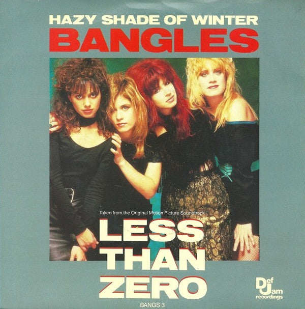 Bangles - Hazy Shade Of Winter - Used Vinyl Record 7"