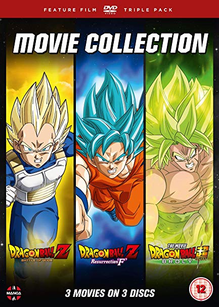 Dragon Ball Trilogy: Battle of Gods/Resurrection 'F', Broly - DVD