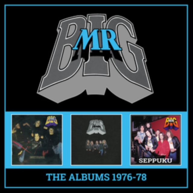 MR BIG - ALBUMS 1976-78 - 3CD CLAMSHELL - CDBX