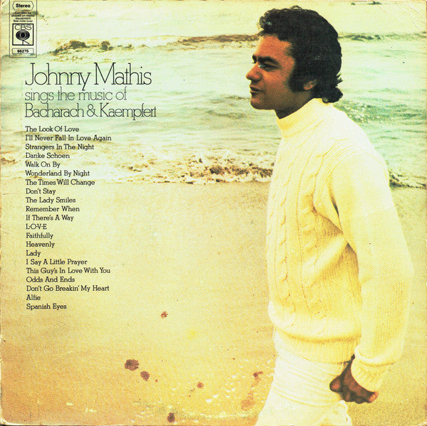 Johnny Mathis - Sings The Music Of Bacharach & Kaempfert - Used Vinyl