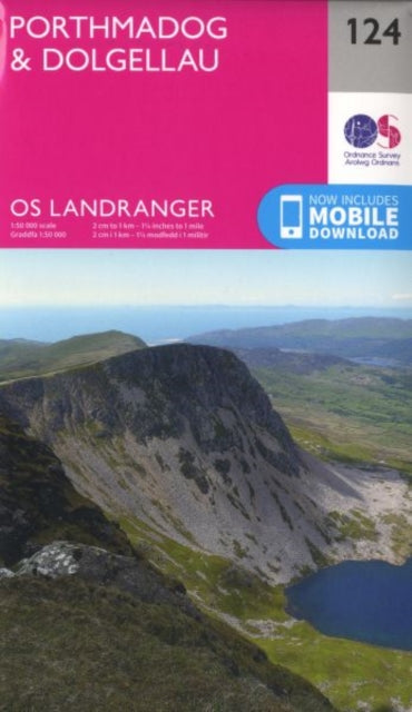 Ordnance Survey - Porthmadog & Dolgellau : 124 - New Sheet map