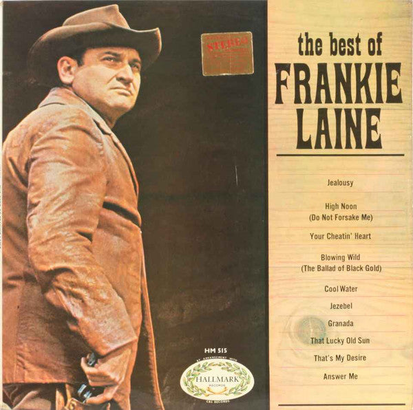 Frankie Laine - Best Of - Used Vinyl Record
