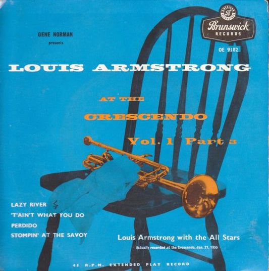 Louis Armstrong And - Louis Armstrong At The Crescendo Vol. 1 Part 3
