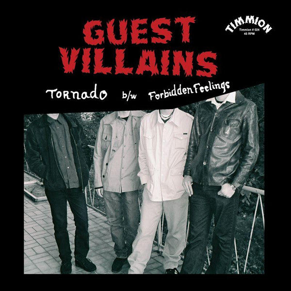 Guest Villains - Tornado - Used Vinyl Record 7"