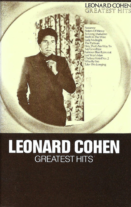 Leonard Cohen - Greatest Hits - Used Cassette