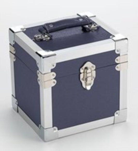 BLUE - 7 Inch 50 Record Storge Carry Case - Record Box