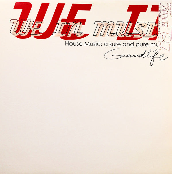 We In Music - Grandlife - Used Vinyl Record 12"