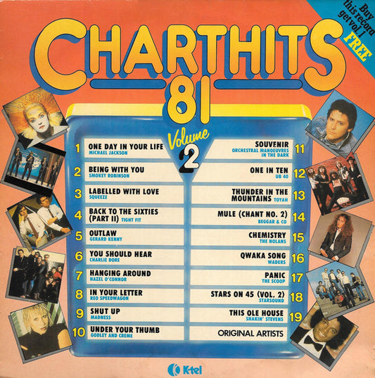 Various - Chart Hits 81 Volume 2 - Used Vinyl Record