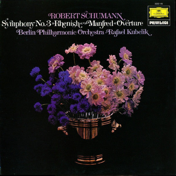 Robert Schumann - Symphony No. 3 - Used Vinyl Record
