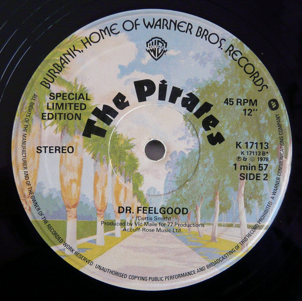Pirates - All In It Together - Used Vinyl Record 12"