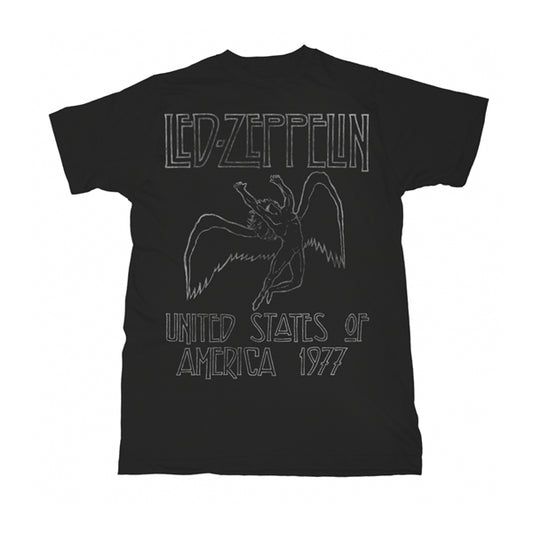LED ZEPPELIN - USA 1977 - tshirt - Small - Unisex - New T Shirt