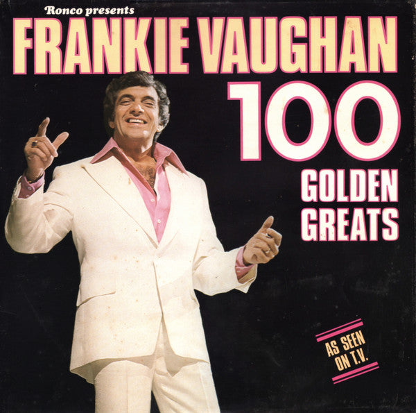 Frankie Vaughan - 100 Golden Greats - Used Vinyl Record