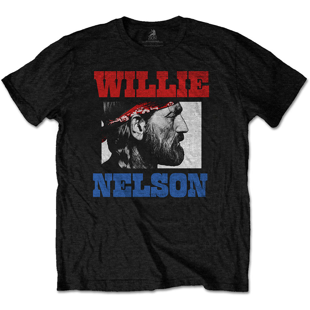 Willie Nelson - tshirt - Unisex - Short Sleeves - Large