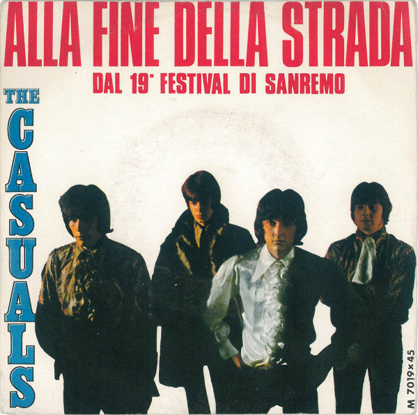Casuals - Alla Fine Della Strada - Used Vinyl Record 7"