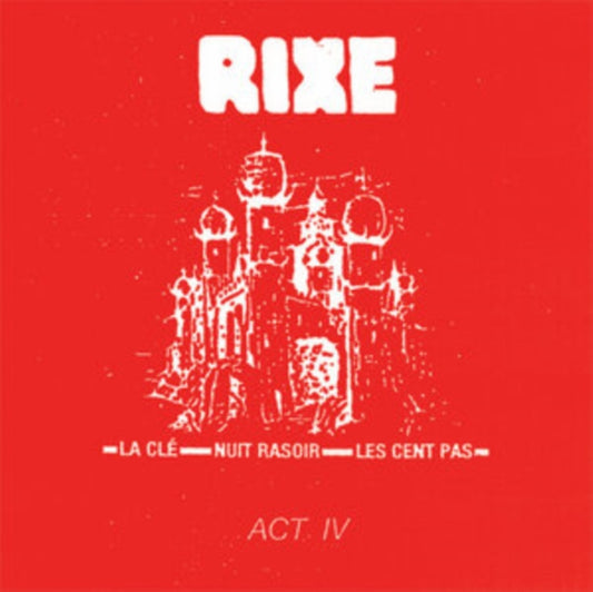 Rixe - Act IV 7"" Single (PREORDER FOR RELEASE DATE 24/03/2023) - Vin
