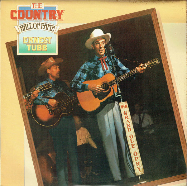 Ernest Tubb - Country Hall Of Fame - Used Vinyl Record