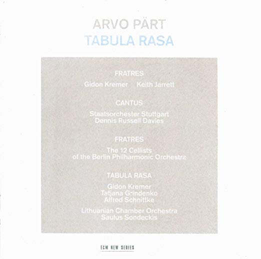 A. PART - Tabula Rasa - CD