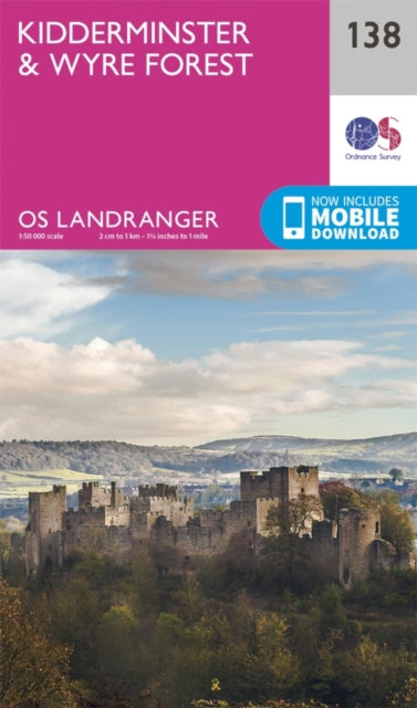 Ordnance Survey - Kidderminster & Wyre Forest : 138 - New Sheet map