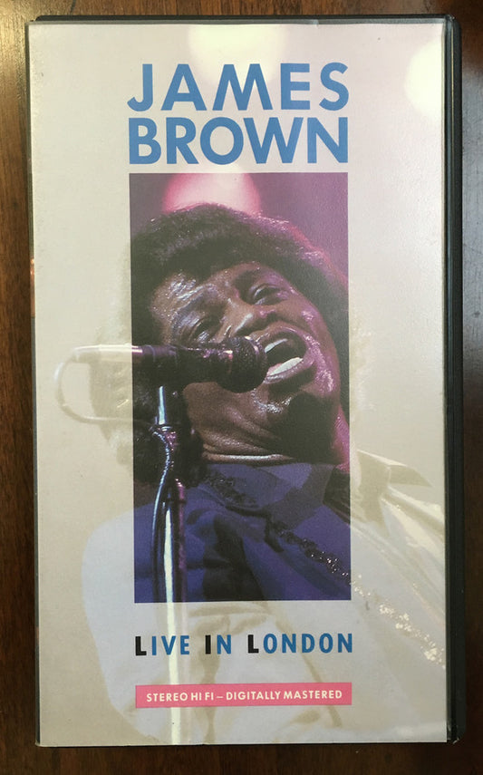James Brown - Live In London - Used VHS