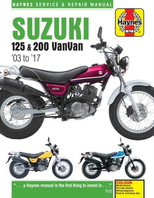 Phil Mather - Suzuki RV125/200 Vanvan ('03 - '16) - Paperback