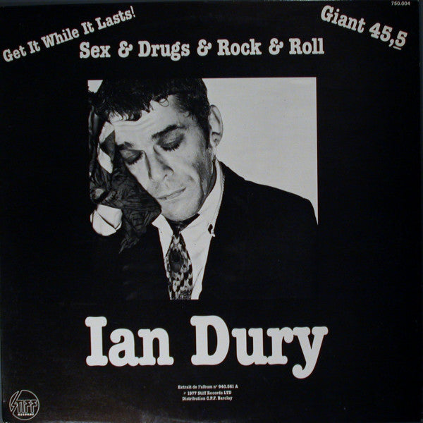Ian Dury - Sex & Drugs & Rock & Roll - Used Vinyl Record 12"