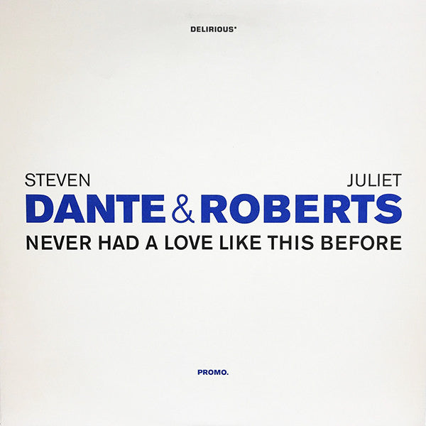 Steven Dante - Never Had A Love Like This Before - Used Vinyl