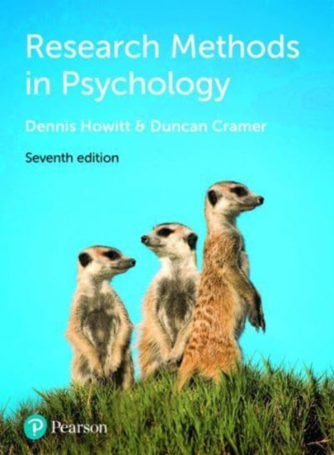 Duncan Cramer - Research Methods in Psychology - Paperback