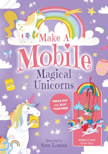Make a Mobile - Magical Unicorns - Hardback