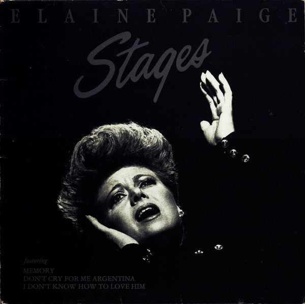 Elaine Paige - Stages - Used Vinyl Record