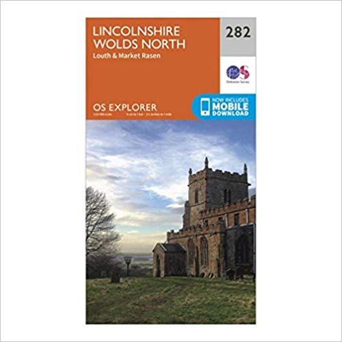 Ordnance Survey - Lincolnshire Wolds North : 282 - New Sheet map