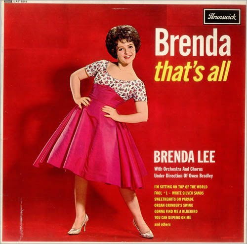 Brenda Lee - Brenda, That's All - Used Vinyl Record