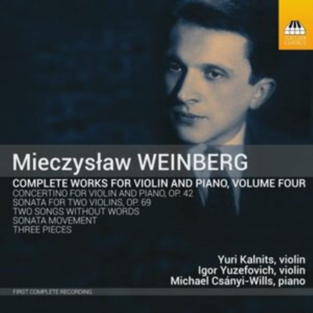 KALNITS/YUZEFOVICH - WEINBERGVIOLIN WORKS  VOL 4 - CD