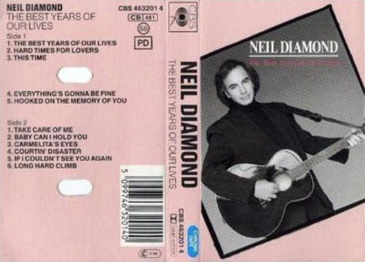 Neil Diamond - Best Years Of Our Lives - Used Cassette