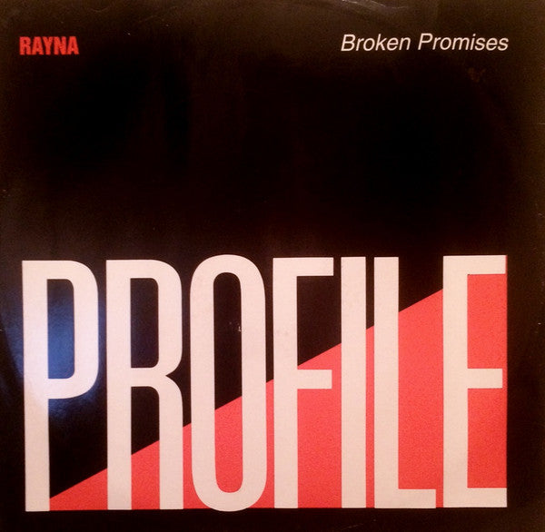 Rayna - Broken Promises - Used Vinyl Record 12"