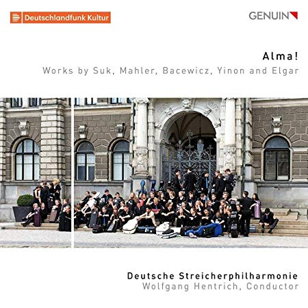 Josef Suk - Alma! Works By Suk Mahler Bacewicz Yinon Elgar - CD