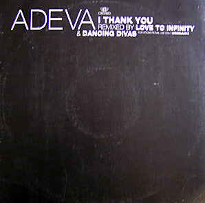 Adeva - I Thank You - Used Vinyl Record 12"