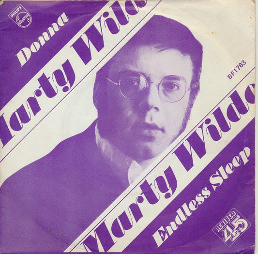 Marty Wild - Endless Sleep / Donna - Used Vinyl Record 7"