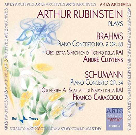 RUBINSTEIN ARTHUR - SCHUMANN/BRAHMSPIANO CON - CD